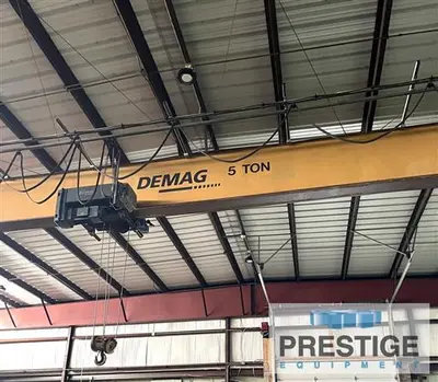 5 Ton 76' Span Demag Crane