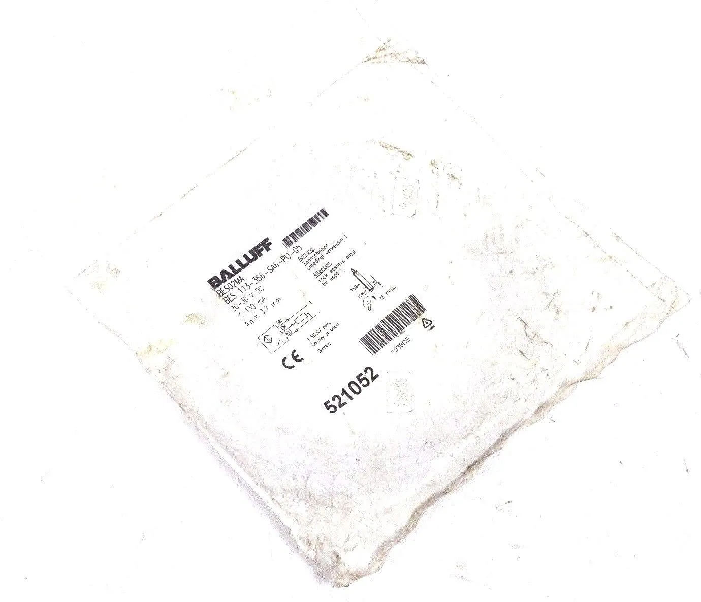NEW BALLUFF BES 113-356-SA6-PU-05 BES02MA PROXIMITY SENSOR