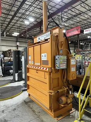 USED HARMONY M60CB VERTICAL BALER