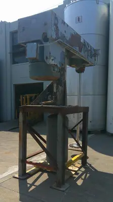 SPC8677  Mixer and Blender 100/50 hp Cowles disperser, air over oil lift