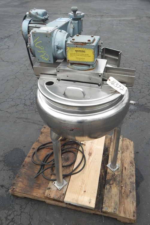Used HAMILTON SA 20 MIXING KETTLE SA - 20 Autoclaves, Reactors & Kettles New Jersey US | Champion Trading Corporation #423809