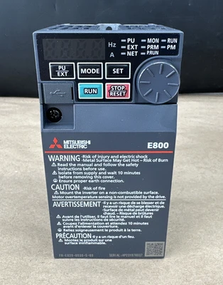 NEW Mitsubishi Electric FR-E820-0030-5-6