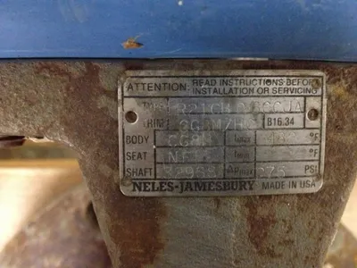 Neles Jamesbury 6"-150 V-Ball Control Valve