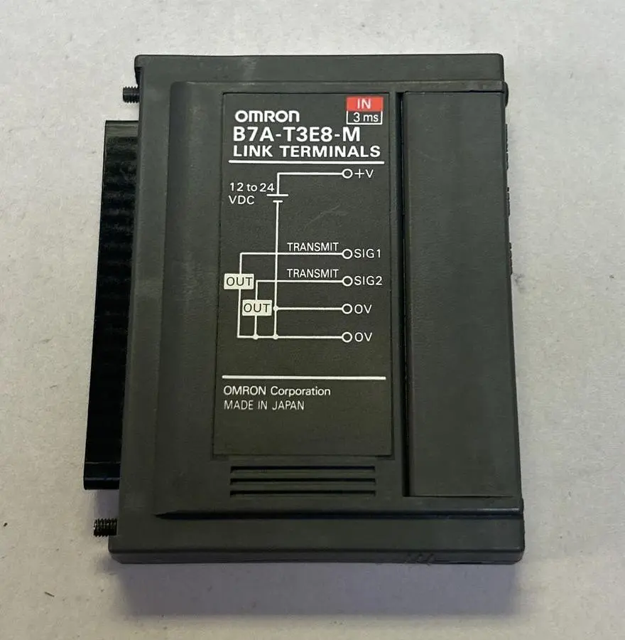 Used OMRON B7A-T3E8-M Misc Electrical & Power Parts Ohio US | Surplus Asset Holdings #1262610