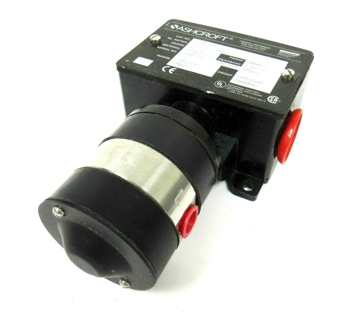 NEW ASHCROFT D420V-XUD PRESSURE SWITCH D420VXUD