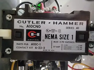 MCC Unit 10 hp, Nema 1