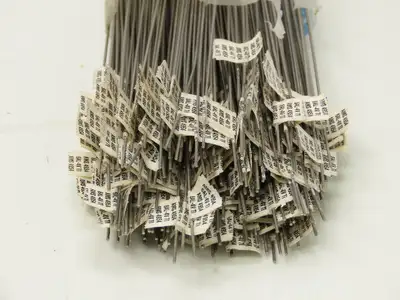 6AL-4VTI Titanium Welding Wire Rod 1/32 x 36" Long Lot of 330