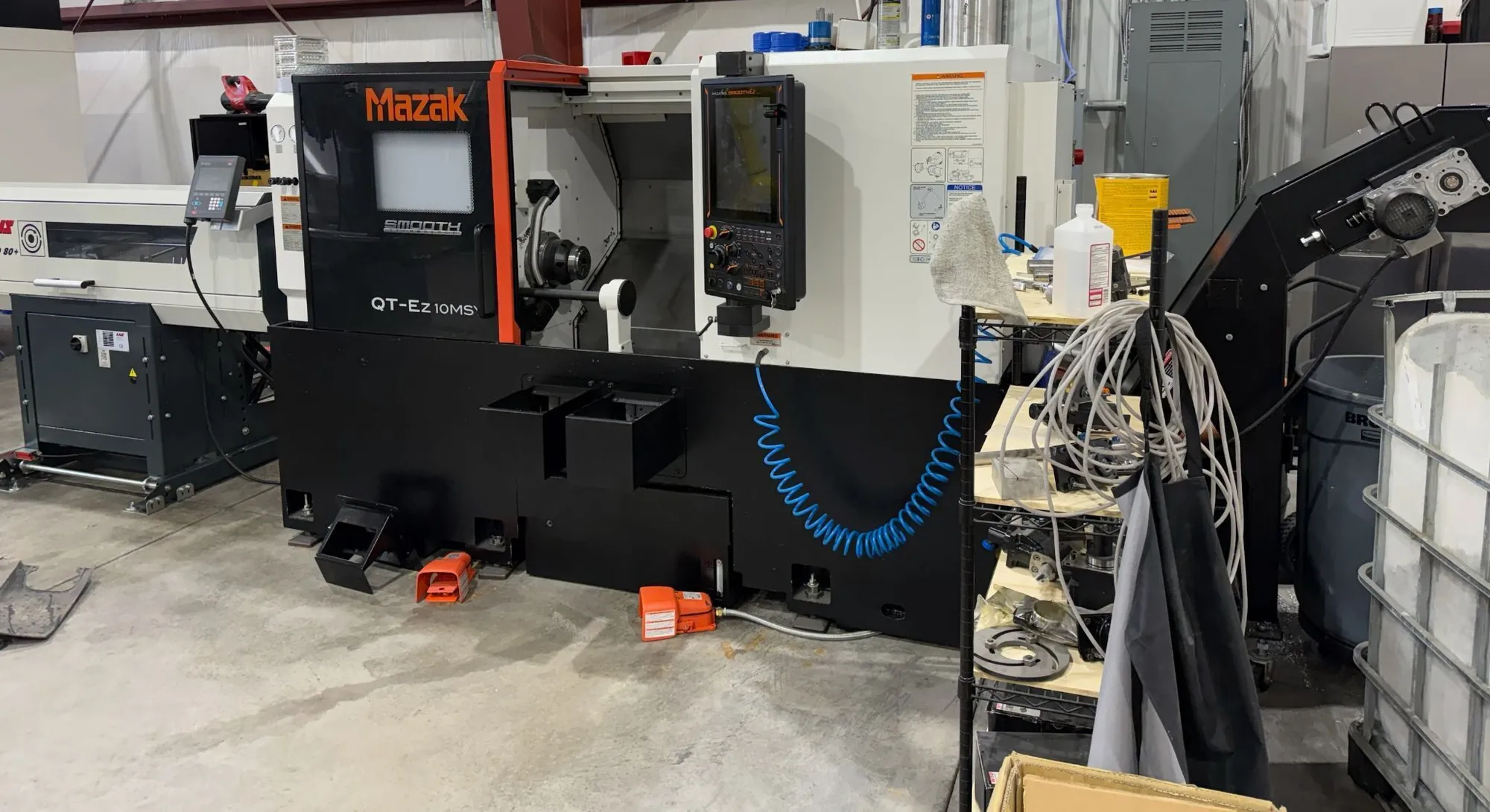 Mazak QT-Ez 10MSY CNC Lathe – 2024 - Y-Axis, Live Tooling & Sub Spindle Barfeeder