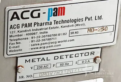 Used ACG-PAM _UNKNOWN_ Metal Detectors | Star Industries #1253595