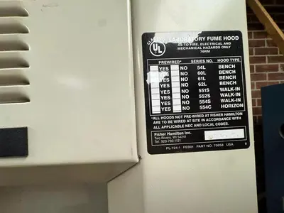 USED HAMIILTON SAFE AIRE
