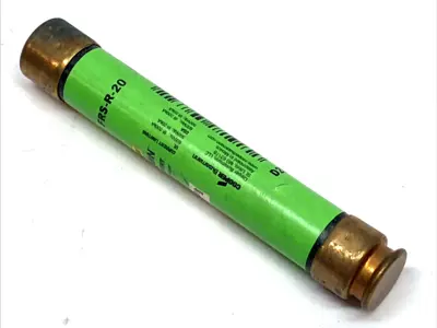 USED BUSSMANN 600V/300VDC CLASS RK5 DUAL-ELEMENT TIME-DELAY FUSE
