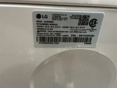 Used LG DLE8400WE Residential Appliances Michigan US | Miedema Asset Management Group #1320956