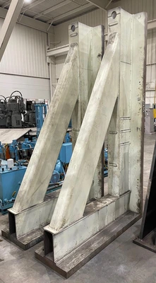 109″ X 20″ FABRICATED ANGLE PLATE PAIR