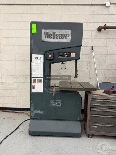 Used WELLSAW W-20 Vertical Band Saws Illinois US | Meadoworks #1492060