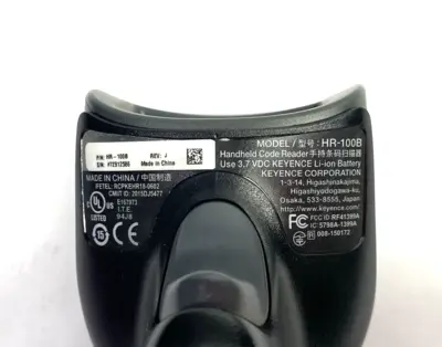 Used KEYENCE REV. J HANDHELD WIRELESS CODE READER, STANDARD, RED LIGHT SOURCE Lighting | Maverick Industrial Sales #1101230