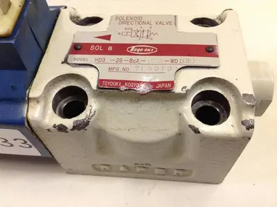 Used TOYOOKI KOGYO HD3-2S-BCA-03A-WDD2S Valves/Fittings Michigan US | Ideal Machinery #1304245
