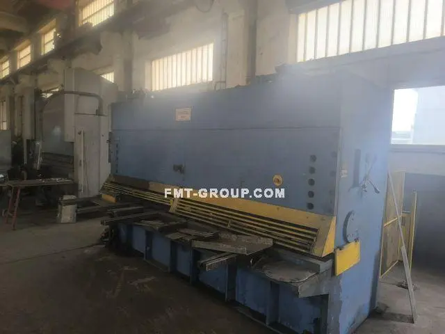Used PIESOK CNTA 3150/16 A Power Squaring Shears (Inch) SK | F.M.T. Group s.r.o. #1246048