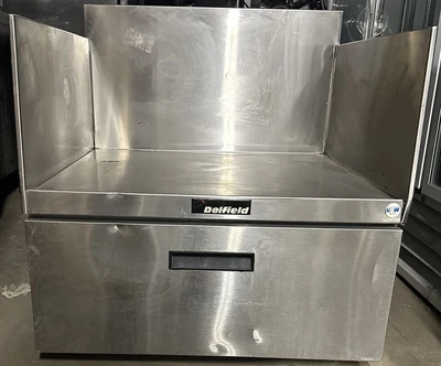 174-0058 Delfield F17DD32-C 32” Drop In 1-Drawer Stainless Steel Work Table