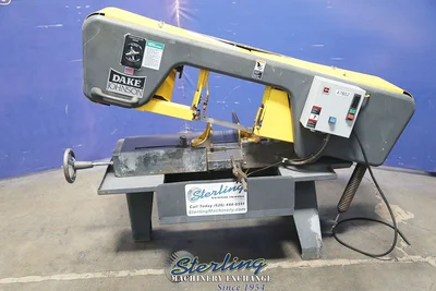 Used DAKE JH10 Horizontal Band Saws California US | Sterling Machinery Exchange #1467121