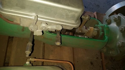 Fisher 4" 600 FLG WCB Stainless 667 E Control Valve