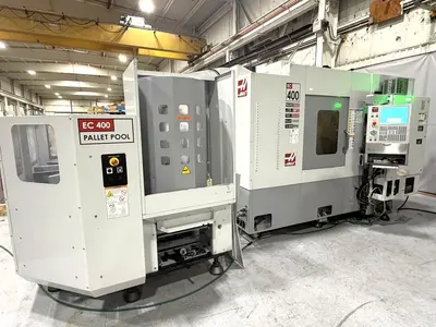 Used 2007 HAAS EC-400PP Horizontal Machining Centers Illinois US | Aucto #1333571
