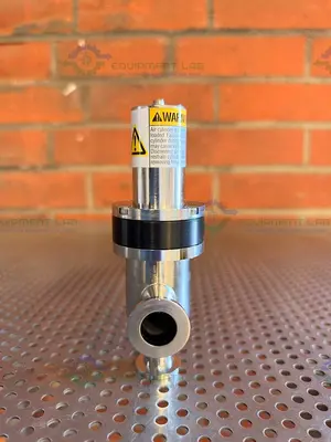 Used NOR-CAL PRODUCTS ESVP-0752-NW8 RIGHT ANGLE VALVE W/ KF 16/10 VACUUM FITTING Valves/Fittings California US | Equipment Lab #1511119