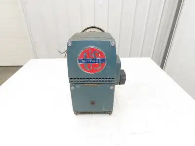 US Motors Varidrive Gearmotor 20:1 Variable Speed 21-208rpm 1/2Hp 230/460V 3PH