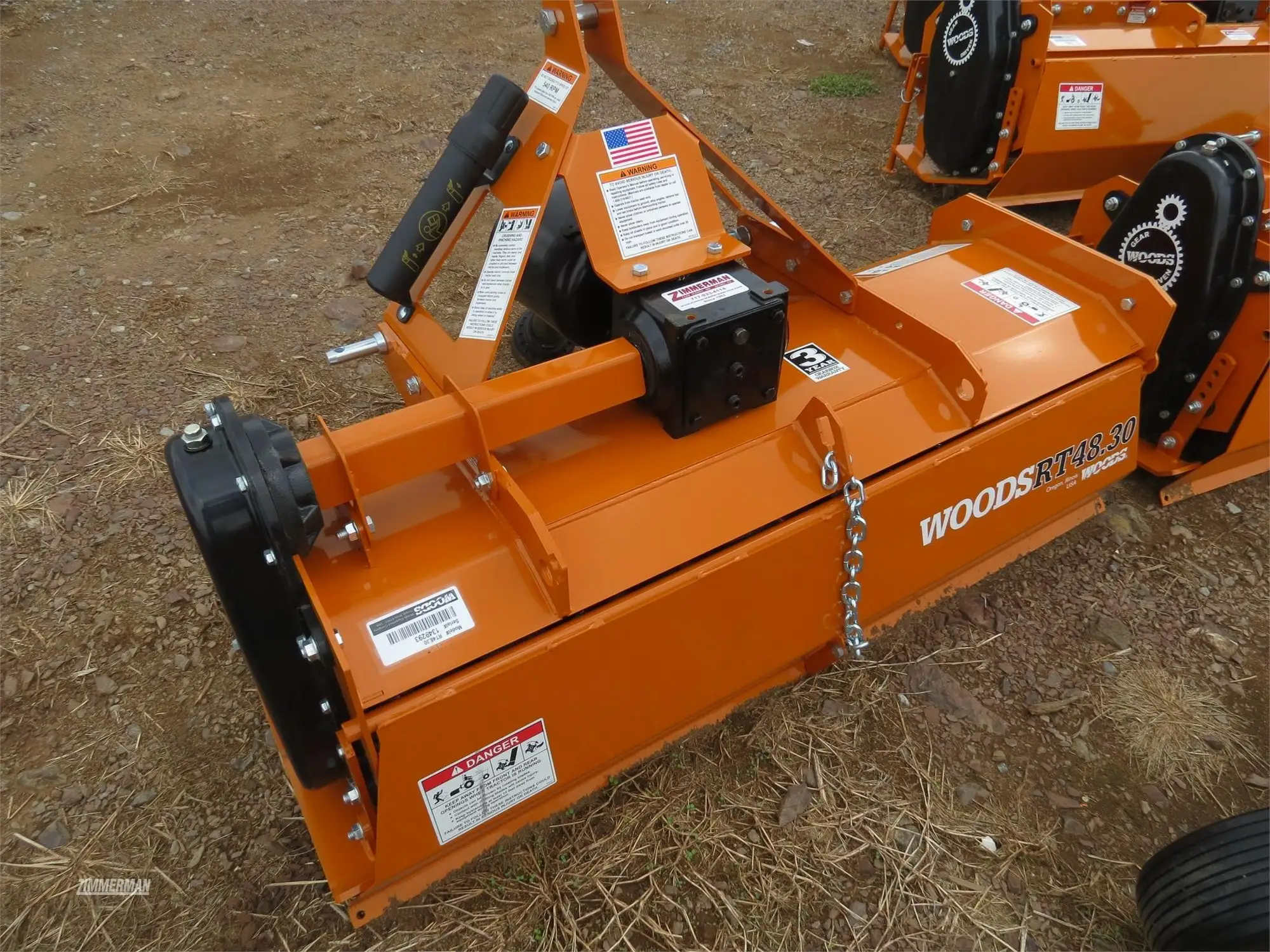 New | in-Stock 2026 WOODS RT48.30 Rotary Tillers Pennsylvania US | Zimmerman Farm Service #1410329