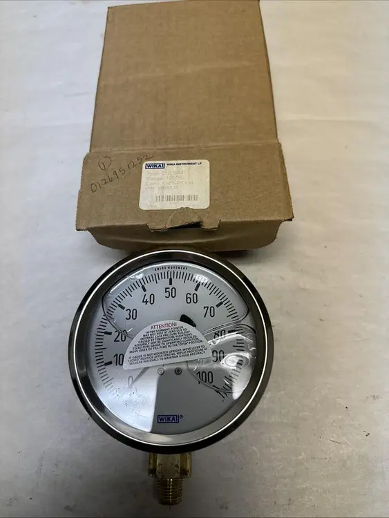 Used WIKA 9899125 Universal Pressure Meters Ohio US | Surplus Asset Holdings #1239826