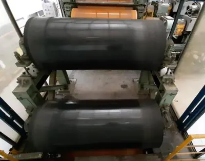 67" W (1710 mm) x .009"-.079" (.23 mm-2 mm) x 20 Ton Color Coating Line (Used)