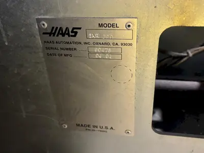 USED HAAS BAR300