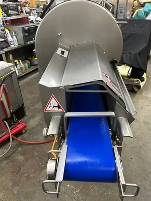 Treif Puma 700 EB Horizontal Meat Slicer W/ Conveyor 2019 Fully Refurbished