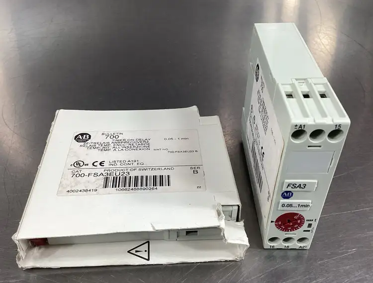 Used Allen-Bradley 700-FSA3EU23 Relays & Switches | Palmetto Automation #1156510