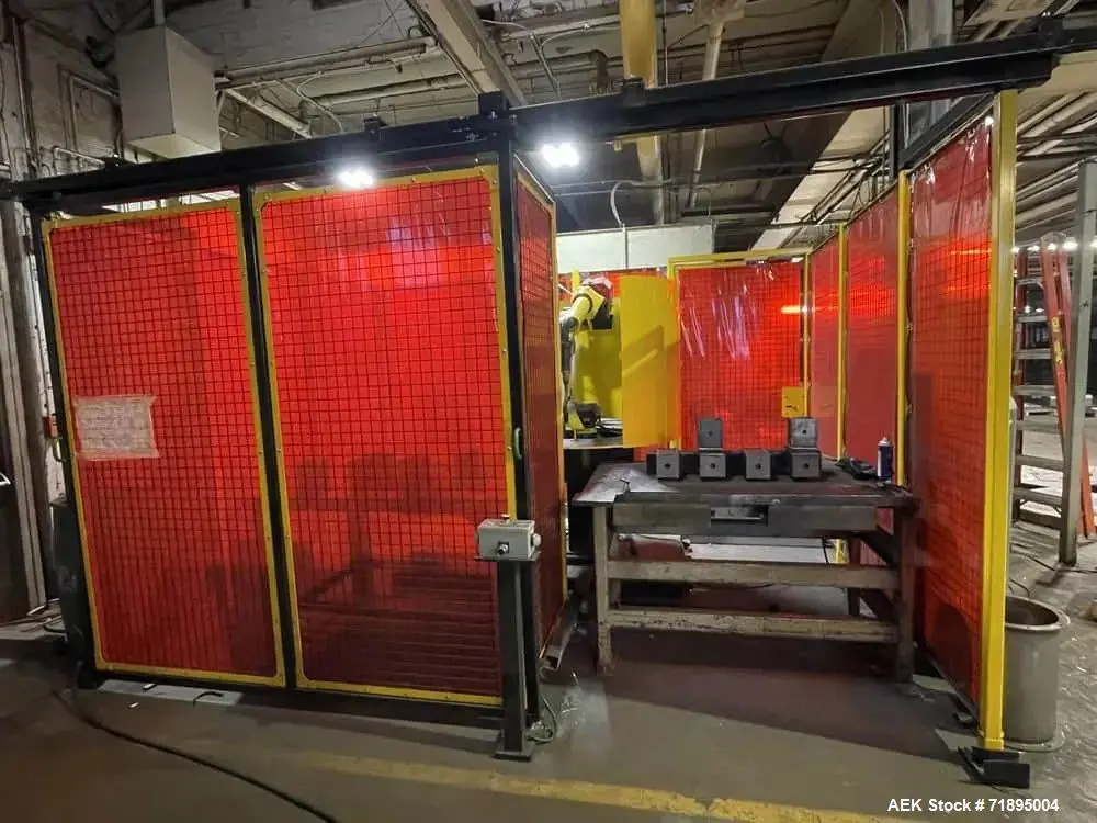 Pre-Owned Melton Robotic Welding System – Oscillating Torch, Guarded Workcell