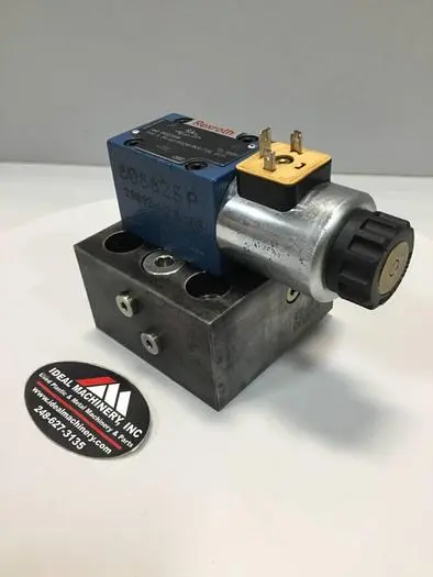Used REXROTH 3WE6B462EG24N9K4T06SO9 Valves/Fittings Michigan US | Ideal Machinery #604518