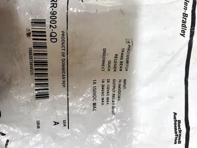 Used ALLEN-BRADLEY / ROCKWELL AUTOMATION 42GRR-9002-QD Photoelectric Sensors Michigan US | ND Industrial Surplus #1505946