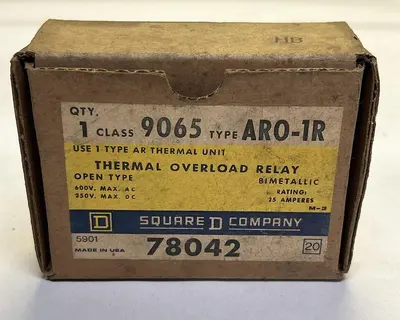New | in-Stock SQUARE D 9065ARO-1R Miscellaneous Equipment (Electrical & Power) Ohio US | Surplus Asset Holdings #1209180