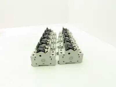 Allen Bradley 1492-FB2C30 Fuse Holder 30A 600VAC 2 Pole Class CC Ser B Lot of 10