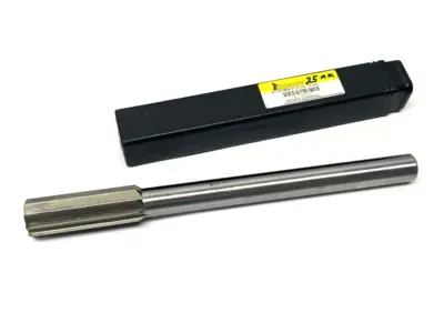 Interstate 81136376 Chucking Reamer: 25.00 mm, 10" OAL, 2-5/8" Flute Length