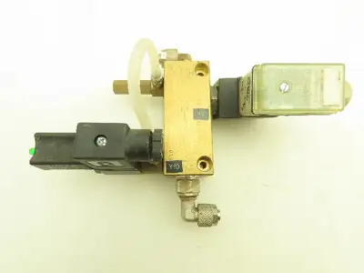 Lutze 1-Way Brass Flow Control Dual Solenoid Valve 24V Freise GmbH
