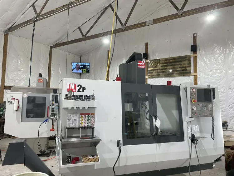 Used 2017 HAAS TM-2P Vertical Machining Centers Ohio US | Toolquip, Inc. #1503226