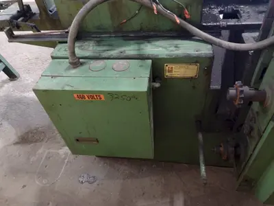 3/8" LEWIS MODEL #8CV WIRE STRAIGHTEN & CUT MACHINE: STOCK  16185