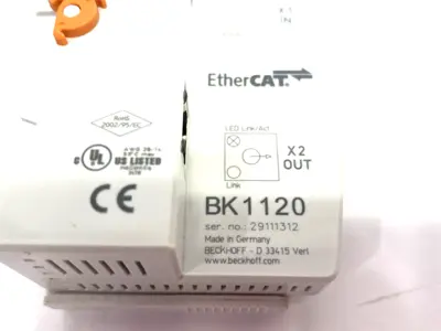 Used Beckhoff EtherCAT Bus Coupler For Standard Bus Terminals PLC Processors Michigan US | Maverick Industrial Sales #1389837