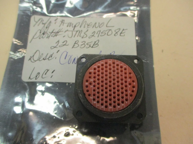 New | in-Stock Amphenol JMS27508E22B35B Cable & Wire Arizona US | ASSET CONVERSION SPECIALISTS, INC. #307044