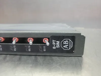 Allen-Bradley 1771-SIM 8-Point Discrete I/O Simulator Module. 3D-38