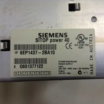 USED SIEMENS 6EP1 437-2BA10