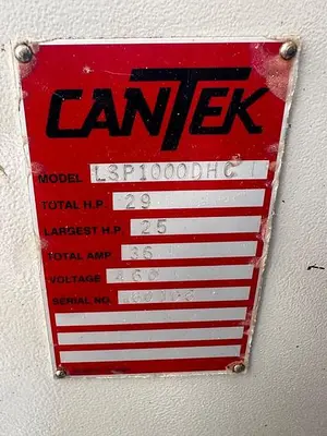 USED 2016 CANTEK LSP1000DHC