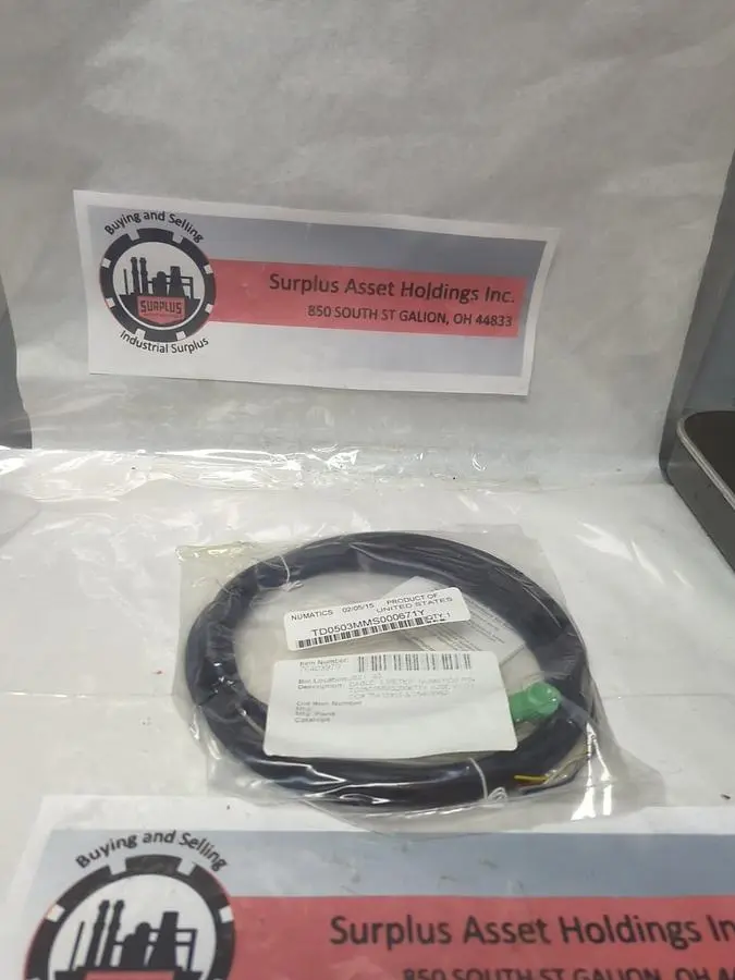 New | in-Stock NUMATICS TD0503MMS000671Y Cable & Wire Ohio US | Surplus Asset Holdings #1236166