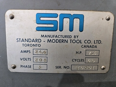 STANDARD-MODERN HW200M890 Lathes, Engine | Star Equipment Co., Inc. (2)