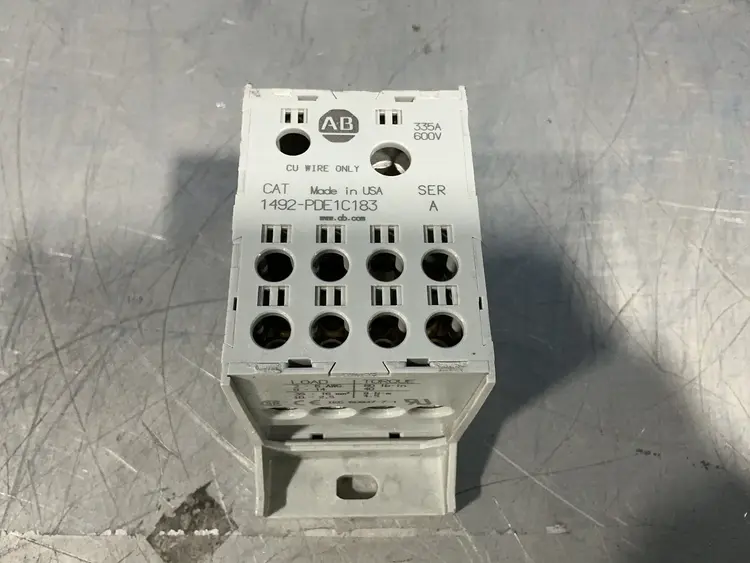 Used ALLENBRADLEY 1492PDE1C183 Terminal Blocks Ohio US | HGR 24 #1549984